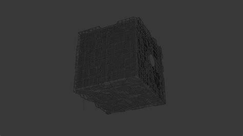 3D Borg Cube Model - TurboSquid 2219633