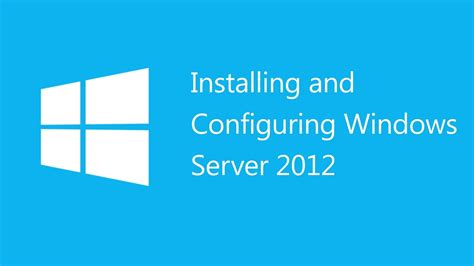 Installing And Configuring Windows Server 2012 20410 YouTube