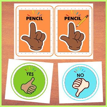 Rainbow Multicultural Hand Signals Posters Editable Classroom Decor