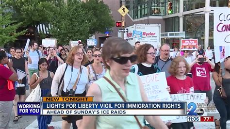 Lights For Liberty Vigil For Immigration Rights Ahead Of Sunday S Ice Raids