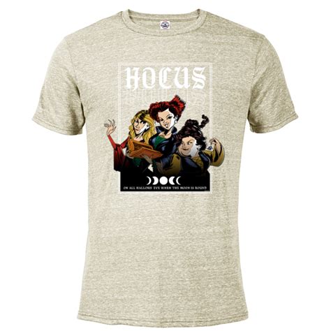 Disney Hocus Pocus On All Hallows Eve Short Sleeve Blended T Shirt