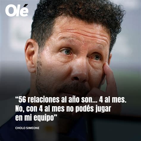 Diario Olé on Twitter Al Cholo Simeone le hicieron una pregunta