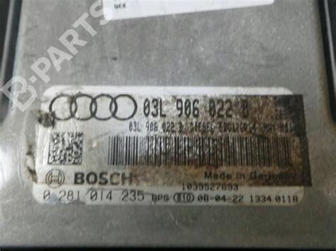 Engine Control Unit ECU AUDI A4 8K2 B8 2 0 TDI 03L906022B