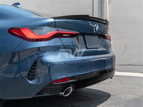 Rw Carbon 2021 Bmw 430i M440i M4 G22 G82 M4 Style Carbon Fiber Trunk Spoiler German Muscle