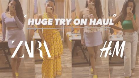 HUGE TRY ON HAUL From ZARA HnM WESTSIDE And Instagram Stores