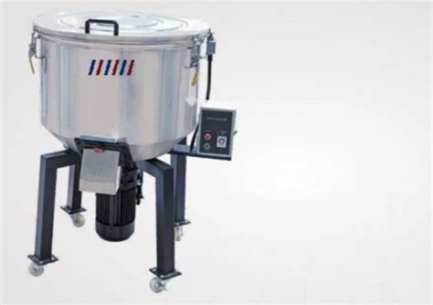 50 Hz Electric Stainless Steel Vertical Batch Mixer Automation Grade