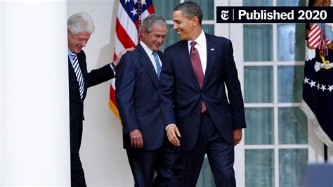 Former presidents Obama, Bush and Clinton say they are willing to take ...