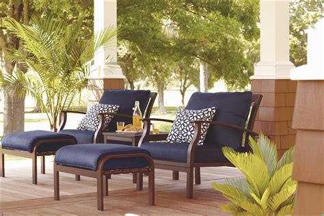 Customize Your Allen Roth Patio Set Big Lots Patio Furniture Red Patio Furniture Patio