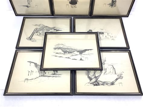 Lot 8 Jane Mabry Native American Prints