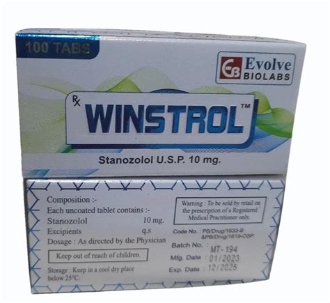 Winstrol Stanozolol Tablets 10 Mg At Rs 199 Stripe Nagpur City