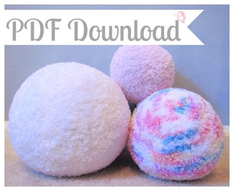 Plush Ball Toy Pattern Easy Plush Knitting Pattern By BethandJoy