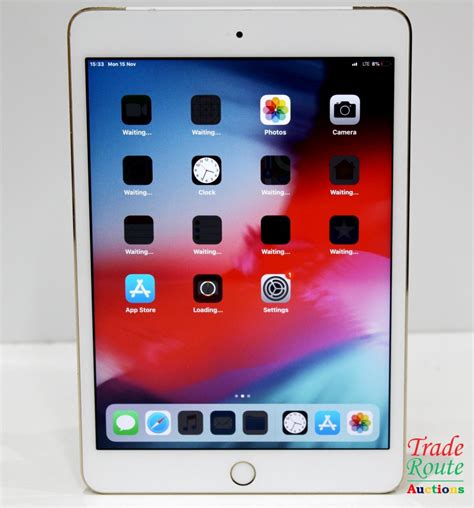 Devices Apple Ipad Mini 3 16gb Mh3g2ll A Wi Fi 4g Lte Gold Mini3 Was Sold For R1 460 00