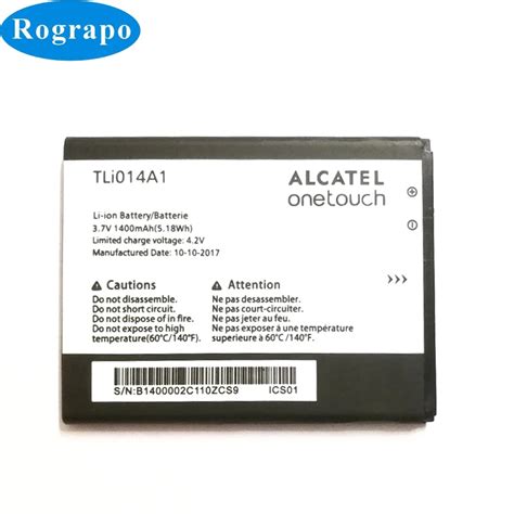 Full Mah New Replacement Battery For Alcatel One Touch Evolve