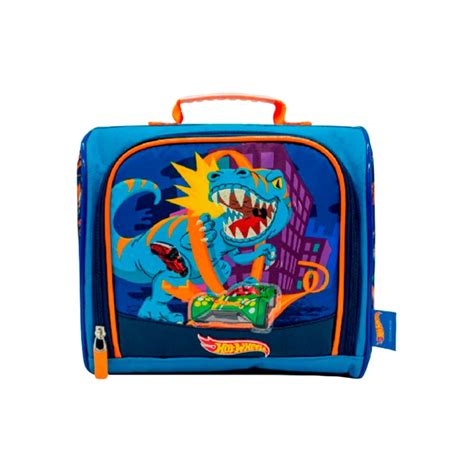 Mochila Hot Wheels Set De Maleta Con Ruedas Lonchera Y Cartuchera Mochilas Escolares