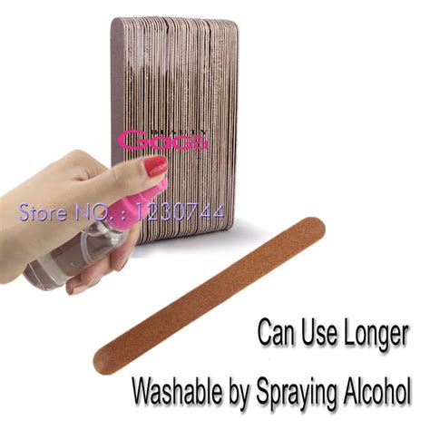 Wholesale Pcs Lot Wooden Nail Files Buffers Ultra Thin Long