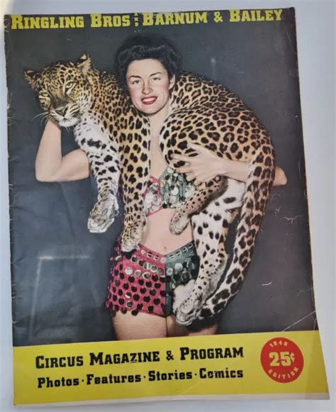 Ringling Bros And Barnum Bailey Circus Magazine Souvenir Program