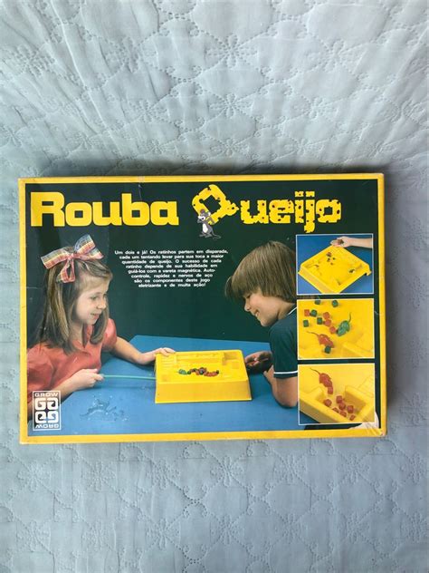 Jogo Rouba Queijo Grow Completo Antigo E Raro 1983 Jogo De Tabuleiro