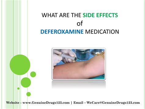 PPT - What are the side effects of Deferoxamine PowerPoint Presentation ...