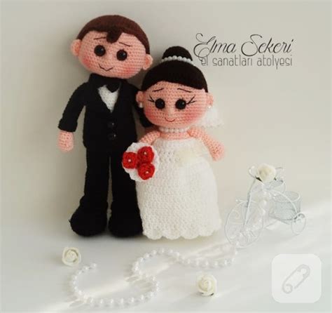 Amigurumi Bebekler Gelin Ve Damat 10marifet Org