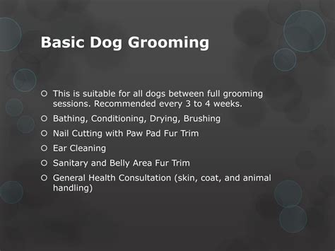 Ppt Dog Grooming Powerpoint Presentation Free Download Id7239740