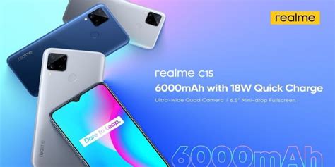 Realme Has Launched A Snapdragon Variant Of Its C15 Model And Announced