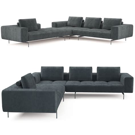 Boconcept Amsterdam Corner Sofa 3d Model Cgtrader