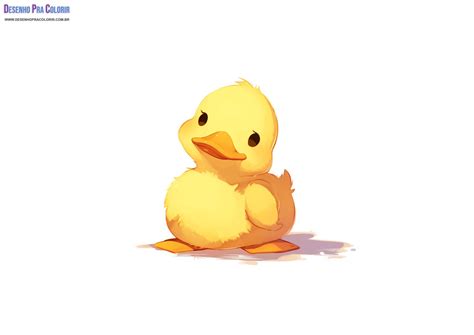 Desenho De Patinho Para Imprimir