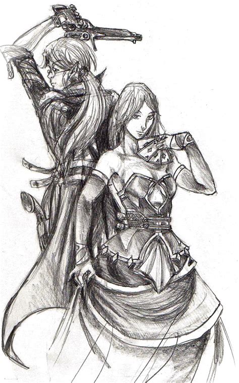 Back To Back By T SilverWolf Hentai Foundry