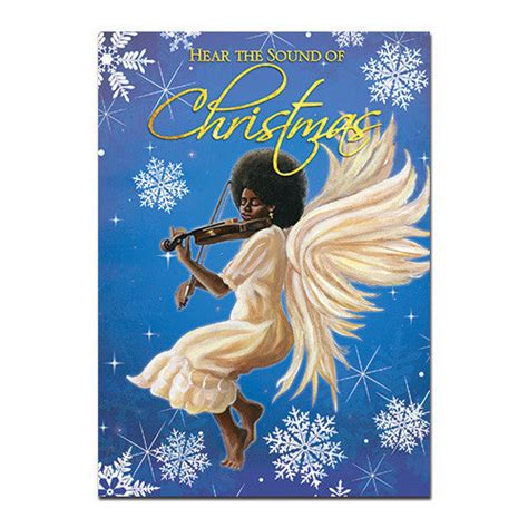Sound Of Christmas African American Christmas Cards The Black Art Depot