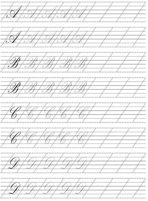 Новости | Cursive writing practice sheets, Calligraphy for beginners ...