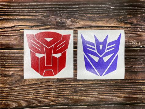 Transformers Autobots Decepticons Decal Sticker For Car Etsy