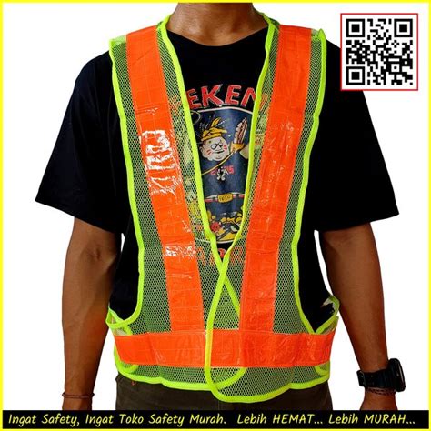 Jual Rompi Jaring V Scotlight Hijau Safety Vest Rompi Safety Di