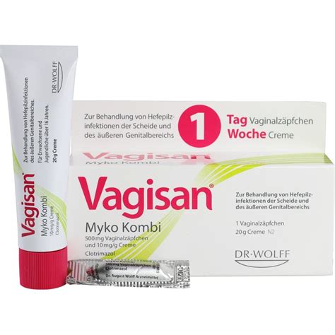 Vagisan Myko Kombi 1 Tagestherapie 1 Packung Pzn 9235710