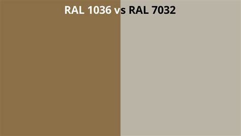 Ral 1036 Vs 7032 Ral Colour Chart Uk