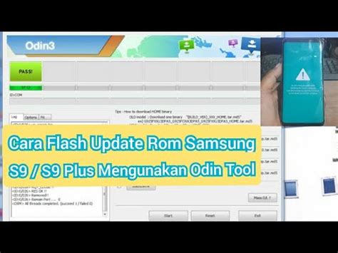 How To Flash Rom Samsung S9 S9 Plus Cara Flashing Samsung S9