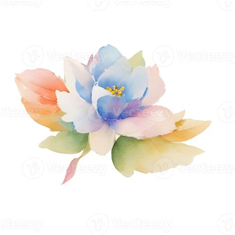 Flower Petals Watercolor Ai Generated 29155734 PNG