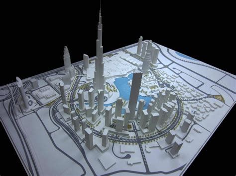 Dubai Downtown Master Plan Mimar Models