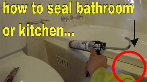 How To Remove And Re Seal Silicone Sealant Youtube