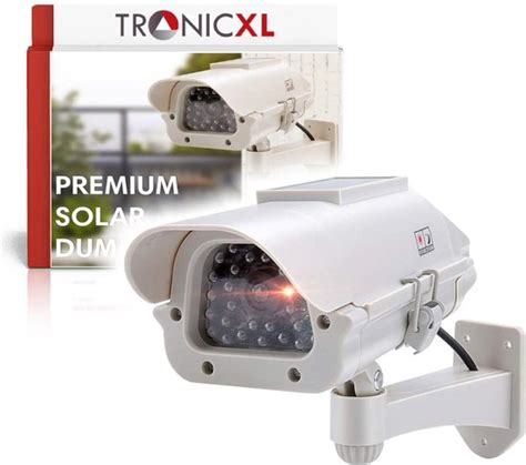 Tronicxl Pi Ces Premium Solar Dummy Cam Ra De Surveillance Cctv