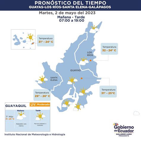 INAMHI Ecuador On Twitter PronosticoDelTiempo Conozca El