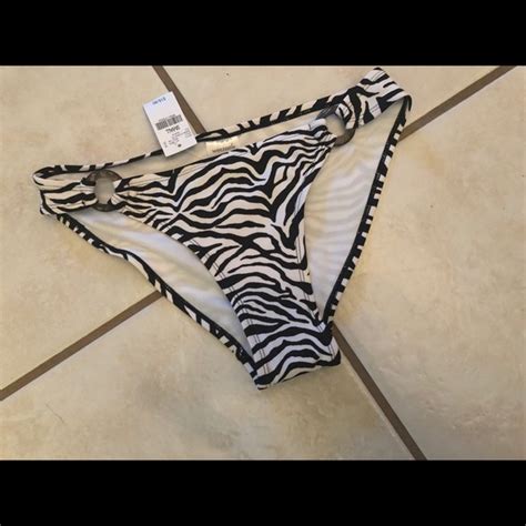 Wet Seal Swim Nwt Wet Seal Zebra Print Bikini Bottom Poshmark