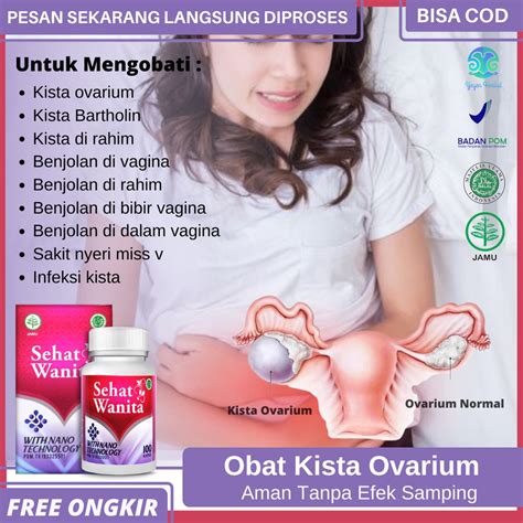 Jual Obat Kista Ovarium Kista Ganglion Kista Bartholin Benjolan Miss V