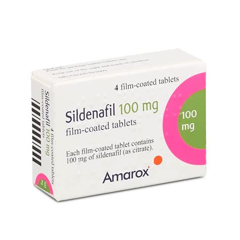 Sildenafil 100mg Tablets Amarox Health Online