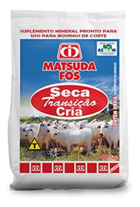 Sal Mineral Matsuda Bovinos F S Seca Transi O Cria Mercadolivre