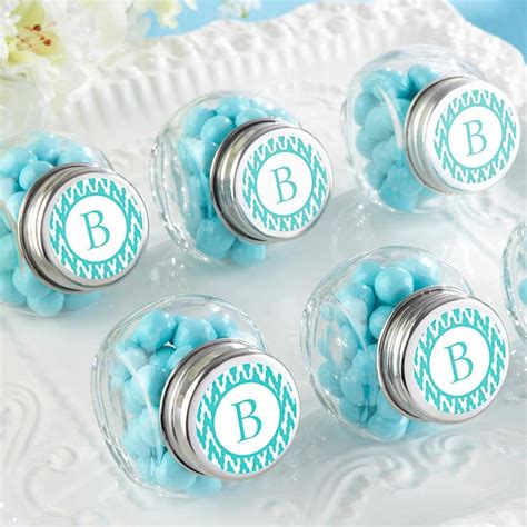 Mini Glass Favor Jar Set Of 12 Perfect Party Favor Guest Etsy