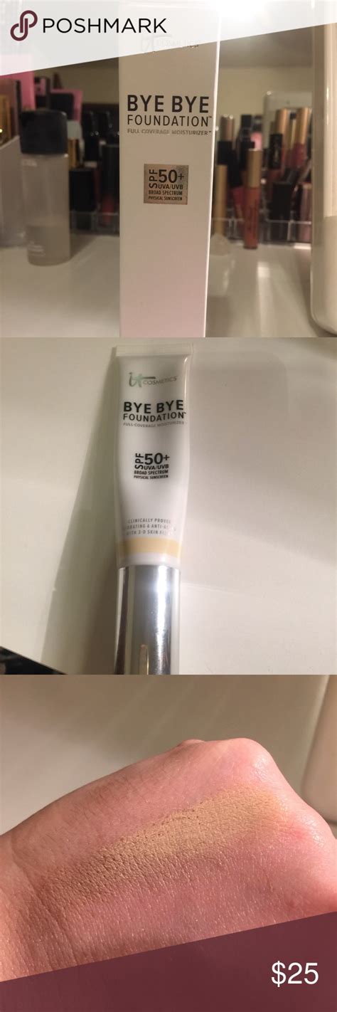 It Cosmetics Bye Bye Foundation In Light Bye Bye Foundation Makeup