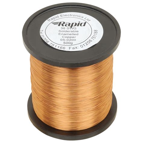 Unistrand Enamelled Copper Wire Rapid Electronics