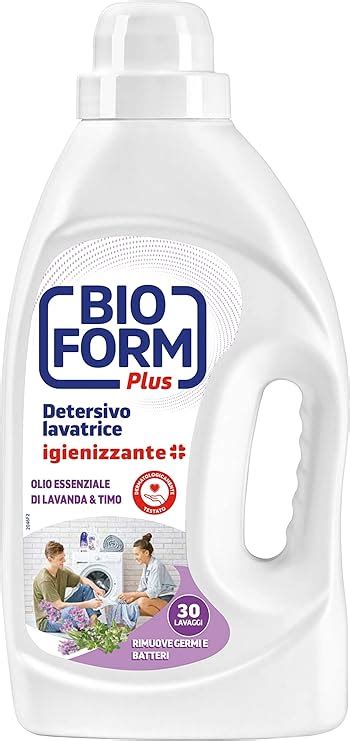 Bioform Plus Detersivo Lavatrice Igienizzante Olio Essenziale Lavanda