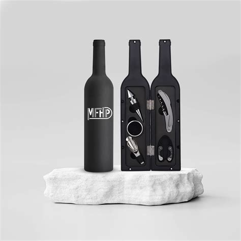 Coffret Cadeau D Accessoires Pour D Capsuleur De Vin De Luxe Tire