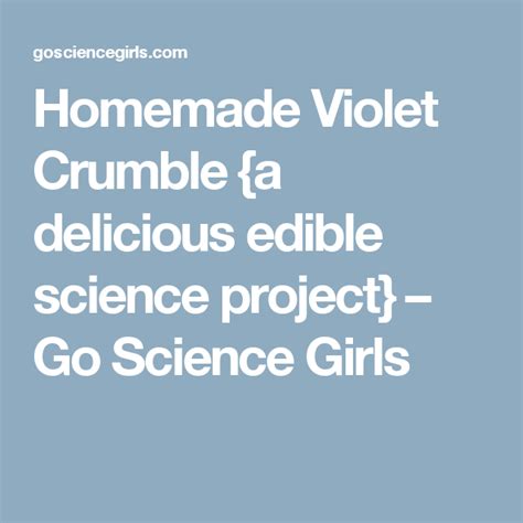 How To Make Violet Crumble Honey Comb Edible Science For Kids